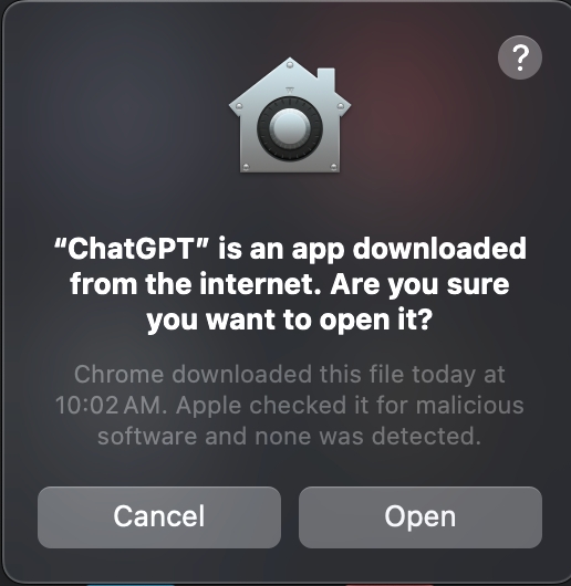 How to Get and Use ChatGPT macOS App 4 Open ChatGPT app on Mac